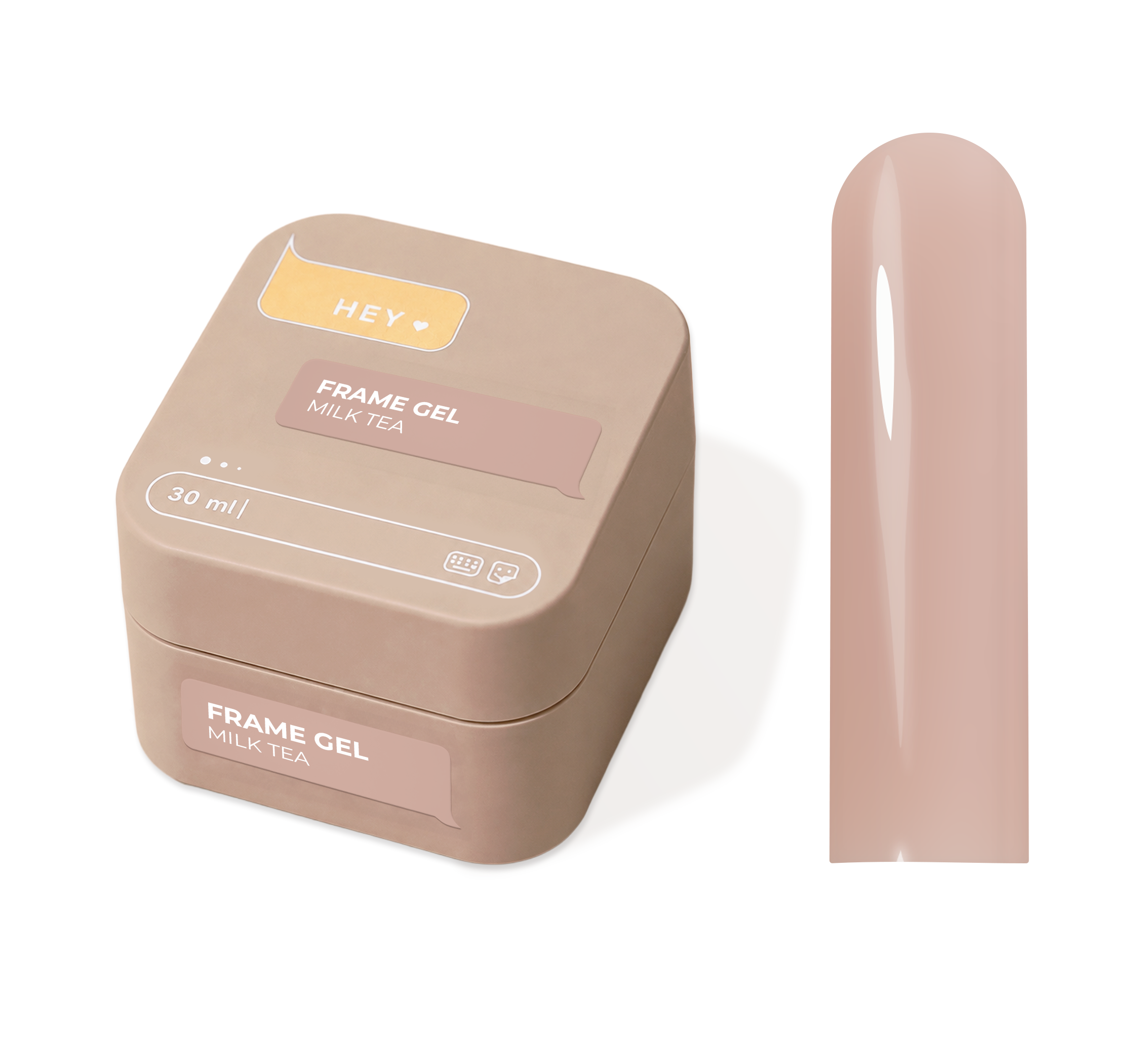 HEYLOVE. Frame Gel, MILK TEA, no_pump 30 ml